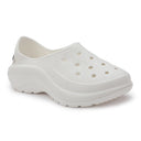 Greentech Breeze Clogs for Women – Lightweight EVA Foam Slip-On Shoes | White