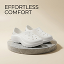 Greentech Breeze Clogs for Women – Lightweight EVA Foam Slip-On Shoes | White