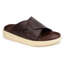 Cloud Rush Glide Broad Strap Sandals For Men - Dark Brown Color | Comfortable Everyday Footwear