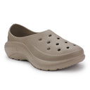 Greentech Breeze Clogs for Women – Lightweight EVA Foam Slip-On Shoes | Dark Beige
