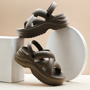 Dark Beige Wanderz Clogs For Women Everyday Comfort with Style, Lightweight, Trendy & Durable
