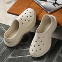 Greentech Breeze Clogs for Women – Lightweight EVA Foam Slip-On Shoes | Beige