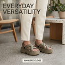 Dark Beige Wanderz Clogs For Women Everyday Comfort with Style, Lightweight, Trendy & Durable