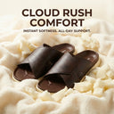 Cloud Rush Glide Broad Strap Sandals For Men - Dark Brown Color | Comfortable Everyday Footwear