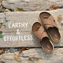 Cloud Rush Weave Cross Strap Sandals For Men in Beige Color | Stylish, Lightweight & Durable