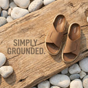 Cloud Rush Glide Broad Strap Sandals For Men - Beige Color | Comfortable Everyday Footwear