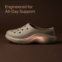 Greentech Breeze Clogs for Women – Lightweight EVA Foam Slip-On Shoes | Dark Beige