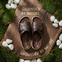 Cloud Rush Velcro Strap Sandals For Men - Brown Color | Lightweight & Adjustable Daily Wear