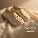 Greentech Breeze Clogs for Women – Lightweight EVA Foam Slip-On Shoes | Beige