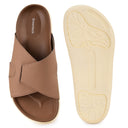 Cloud Rush Glide Broad Strap Sandals For Men - Beige Color | Comfortable Everyday Footwear