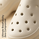 Greentech Breeze Clogs for Women – Lightweight EVA Foam Slip-On Shoes | Beige
