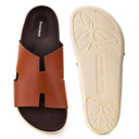 Cloud Rush Icon H Sandals For Men in Dark Tan Color | Cushioned Comfort & Stylish Everyday Sandals