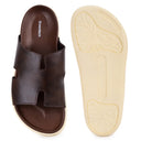 Cloud Rush Icon H Sandals For Men in Dark Brown Color | Cushioned Comfort & Stylish Everyday Sandals