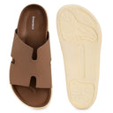 Cloud Rush Icon H Sandals For Men in Beige Color | Cushioned Comfort & Stylish Everyday Sandals