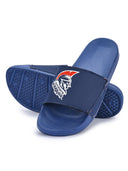 Blue Casual Velcro Starwars Flip Flops Sliders For Men