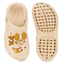 Beige Casual Charms Clogs For Women - Greentech