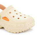 Beige Casual Groovz Clogs For Women - Greentech