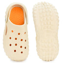 Beige Casual Groovz Clogs For Women - Greentech