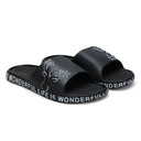 Black Casual Deer Flip Flops Slippers For Men - Greentech