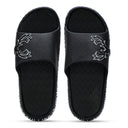 Black Casual Deer Flip Flops Slippers For Men - Greentech