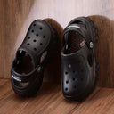Black Casual Groovz Clogs For Women - Greentech