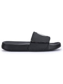 Black Casual Velcro Black Panther Flip Flops Sliders For Men - Greentech