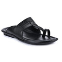 Black Kolhapuri Slippers Slip On Sandals For Men - Greentech