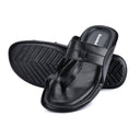 Black Kolhapuri Slippers Slip On Sandals For Men - Greentech