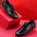 Black Lace Up Formal Shoe For Men - Greentech