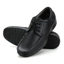 Black Lace Up Formal Shoe For Men - Greentech