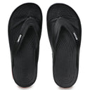 Black Red Tstrap Casual Flip Flops Thongs For Men - Greentech
