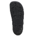 Black Solid Casual Flip Flops Sliders For Men - Greentech