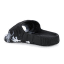 Black White Solid Casual Flip Flops Sliders For Men - Greentech