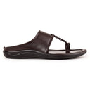 Brown Classic Kolhapuri Slippers Slip On Sandals For Men - Greentech