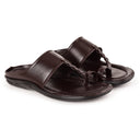 Brown Classic Kolhapuri Slippers Slip On Sandals For Men - Greentech