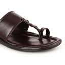 Brown Classic Kolhapuri Slippers Slip On Sandals For Men - Greentech