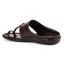 Brown Classic Kolhapuri Slippers Slip On Sandals For Men - Greentech