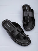 Brown Kolhapuri Slippers Slip On Sandals For Men - Greentech