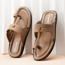 Camel Kolhapuri Slippers Slip On Sandals For Men - Greentech