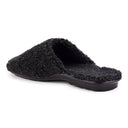 Classic Black Fur Carpet Slippers For Men - Greentech