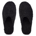 Classic Black Fur Carpet Slippers For Men - Greentech