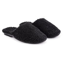 Classic Black Fur Carpet Slippers For Men - Greentech