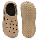 Dark Beige Casual Groovz Clogs For Women - Greentech