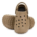 Dark Beige Casual Groovz Clogs For Women - Greentech