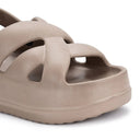 Dark Beige Wanderz Clogs For Women - Greentech