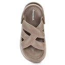 Dark Beige Wanderz Clogs For Women - Greentech