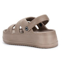 Dark Beige Wanderz Clogs For Women - Greentech