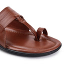 Dark Tan Kolhapuri Slippers Slip On Sandals For Men - Greentech