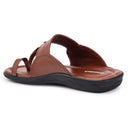 Dark Tan Kolhapuri Slippers Slip On Sandals For Men - Greentech