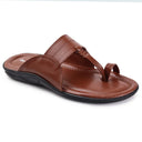 Dark Tan Kolhapuri Slippers Slip On Sandals For Men - Greentech